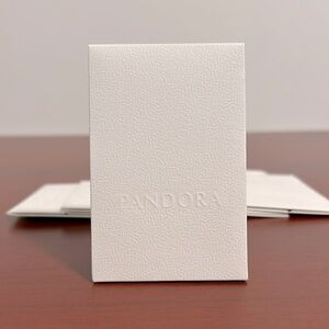 5x pandora fold up jewellery paper bag
